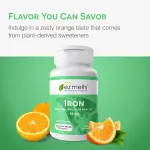 EZ Melts Iron 18mg Tablets
