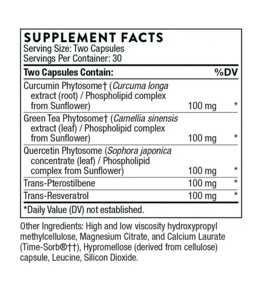 Thorne PolyResveratrol-SR Capsules