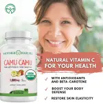 Organic Vitamin C Camu Camu Capsules