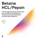 Thorne Betaine HCL & Pepsin Capsules