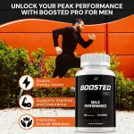 Boosted Pro Male Performance 1200mg Capsules