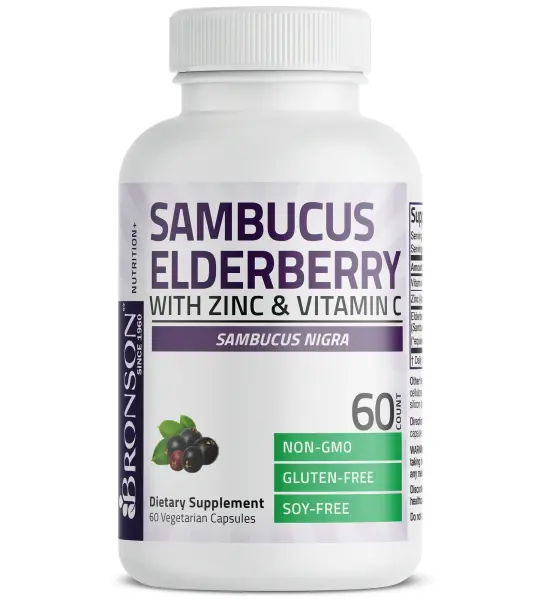 Bronson Sambucus Elderberry Capsules