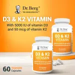 Dr. Berg D3 & K2 Vitamin Supplement