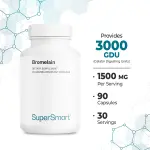 SuperSmart Bromelain Capsules
