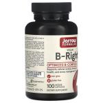 Jarrow Formulas B-Right Optimized B-Complex Capsules