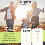 eXplicit Supplements Horny Goat Weed Complex Capsules