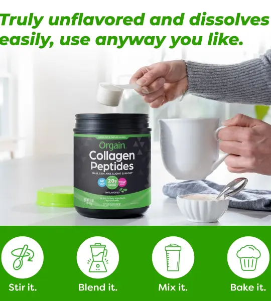 Orgain Collagen Peptides Powder