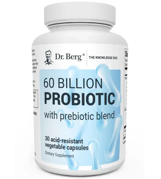 Dr. Berg 60 Billion Probiotic Capsules