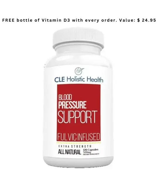 CLE Holistic Health Blood Pressure Support Capsules