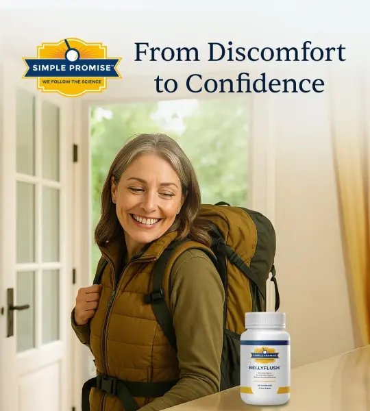 Simple Promise BellyFlush Digestive Support Capsules