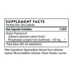 Thorne Siliphos Milk Thistle Phytosome Capsules