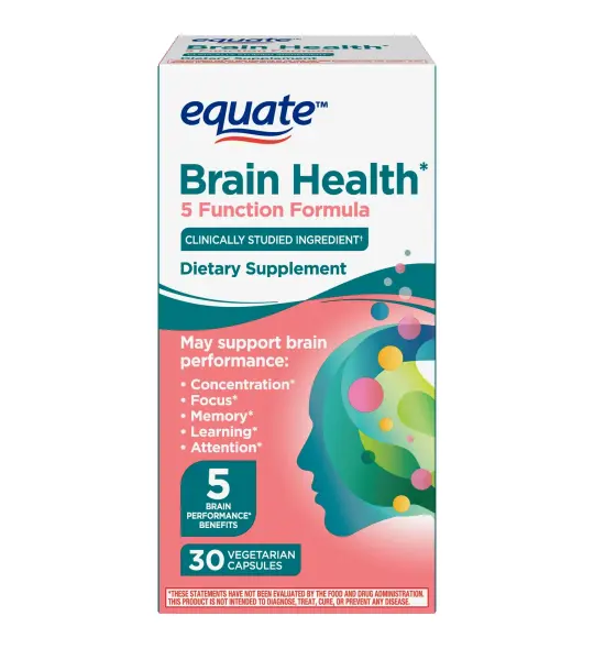 Equate Brain Health Capsules