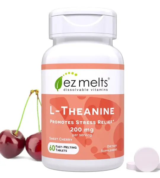 EZ Melts L-Theanine Tablets