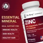Dr. Berg Zinc 30mg Capsules