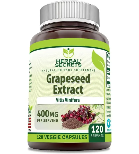 Grapeseed Extract 250mg Capsules