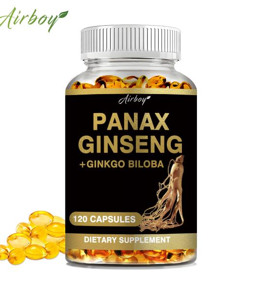 Panax Ginseng + Ginkgo Biloba Capsules