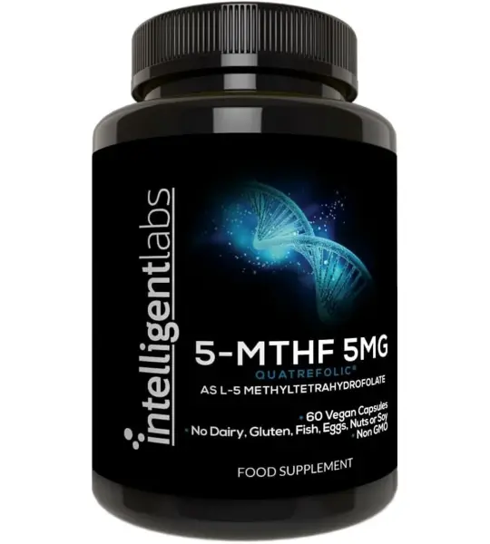 Intelligent Labs 5-MTHF 5MG Quatrefolic Capsules