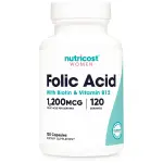 Nutricost Folic Acid Capsules