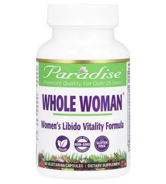 Paradise Herbs Whole Woman Libido Vitality Capsules
