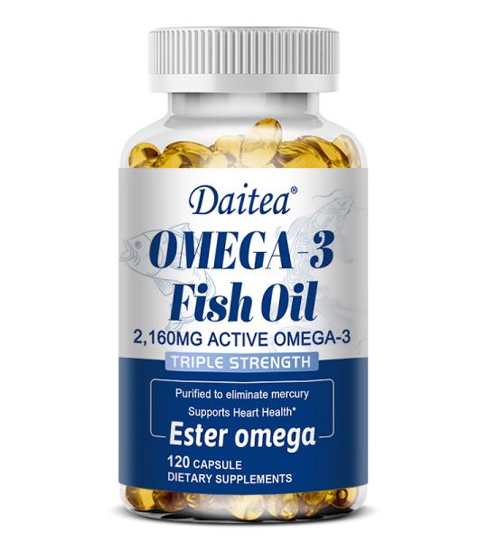 Daitea Omega-3 Fish Oil Supplement