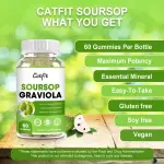 Catfit Soursop Graviola Gummies