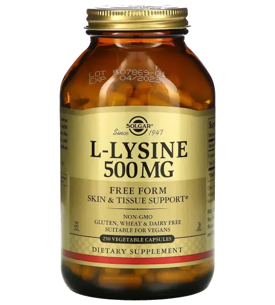 Solgar L-Lysine Capsules