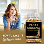 Panax Ginseng + Ginkgo Biloba Capsules