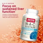 Jarrow Formulas N-A-C Sustain Glutathione Precursor Tablets