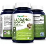NusaPure Cardamom 4000mg Capsules