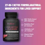 Daitea Liver Detox & Cleanse Capsules