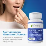 EZ Melts Multivitamin + Iron Tablets