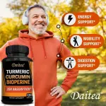 Daitea Turmeric Curcumin BioPerine Capsules