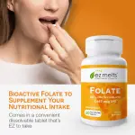 EZ Melts Folate L-5 Methylfolate 667mcg Tablets