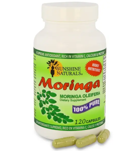 Sunshine Naturals Moringa Oleifera Capsules