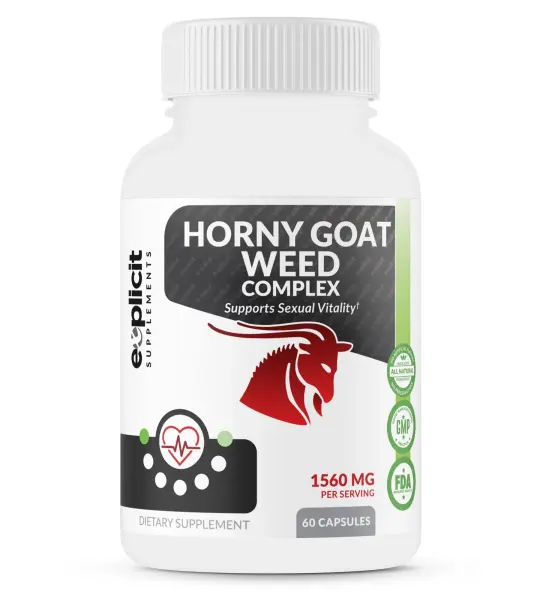 eXplicit Supplements Horny Goat Weed Complex Capsules