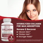 Multi Collagen Peptides Powder Capsules