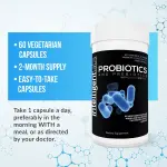 50 Billion CFU Probiotic with Prebiotics Capsules