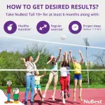 NuBest Tall 10+ Teens Growth Capsules