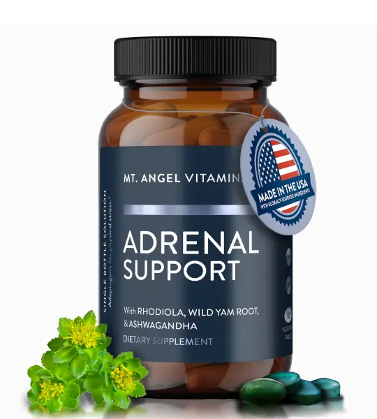Mt Angel Vitamins Adrenal Support Tablets