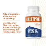 Coconut Charcoal Detox and Gas Relief Capsules