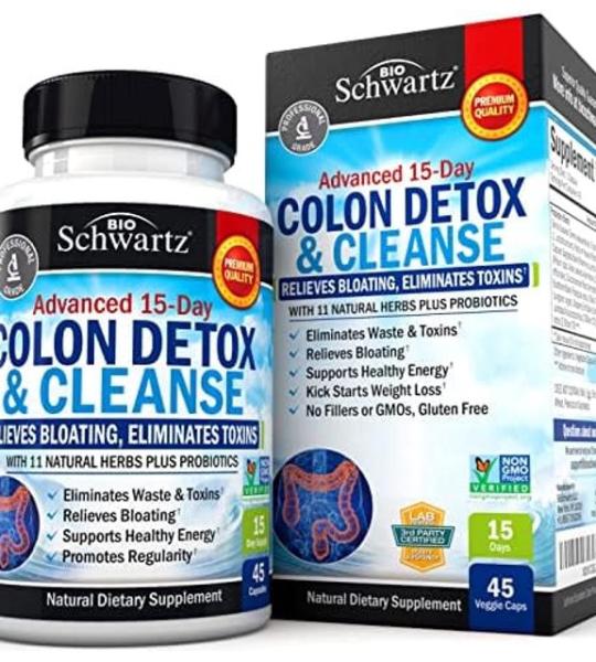 Colon Cleanser Detox Weight Loss Capsules