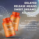 Mt Angel Vitamins Melatonin Timed Release 3mg Capsules
