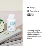 Thorne Iron Bisglycinate 25 mg Capsules