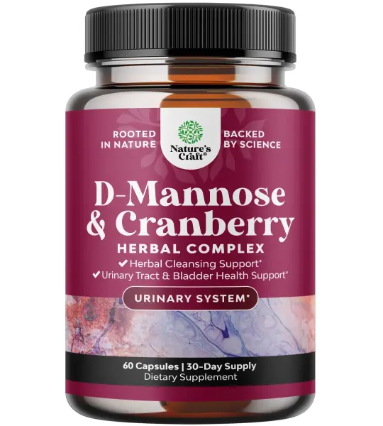 D Mannose with Cranberry Capsules
