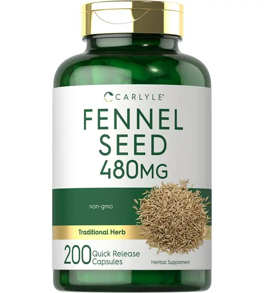 Fennel Seed 480mg Capsules