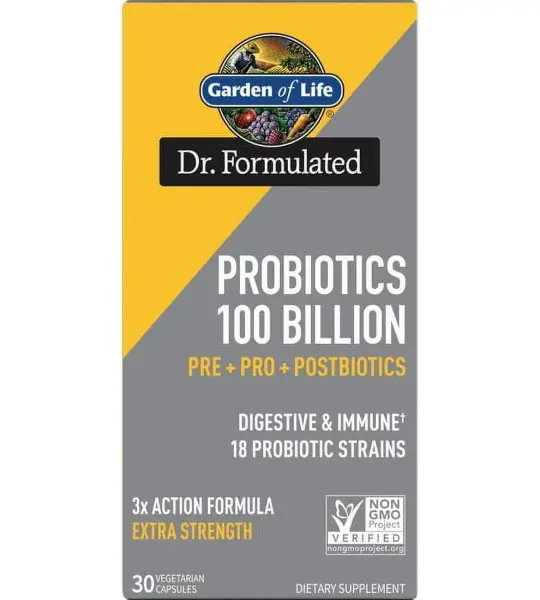 Dr. Formulated Probiotics 100 Billion Capsules