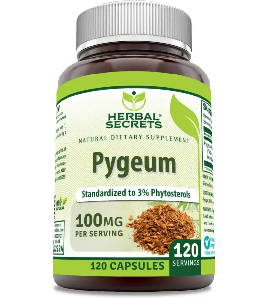 Herbal Secrets Pygeum Capsules