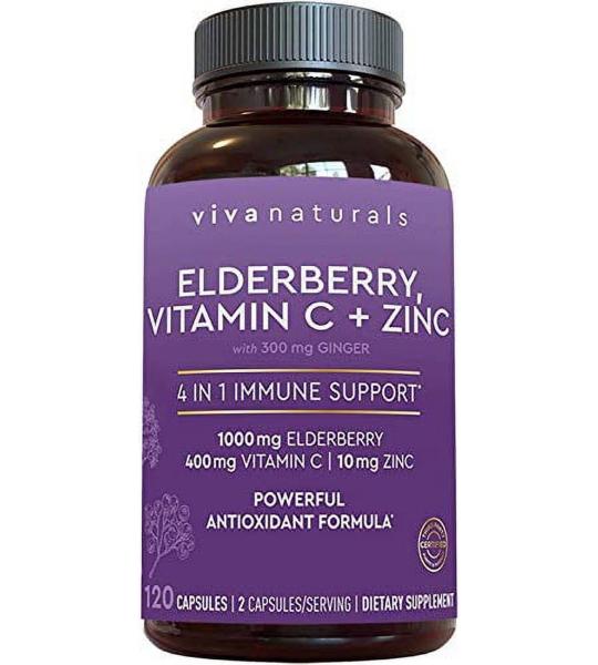 VivaNaturals Elderberry Capsules