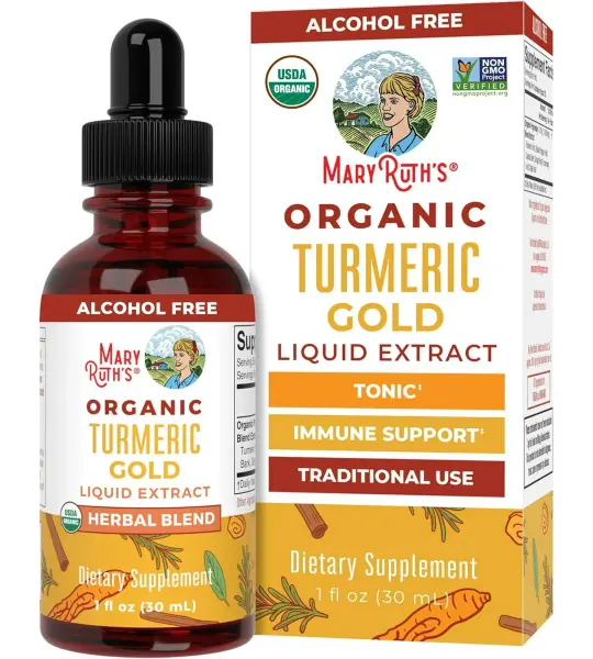 Organic Turmeric Gold Liquid Drops