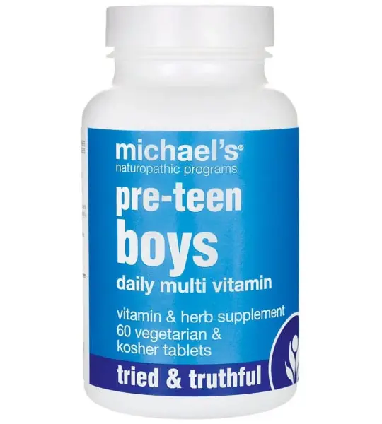 Pre-Teen Boys Daily Multi-Vitamin